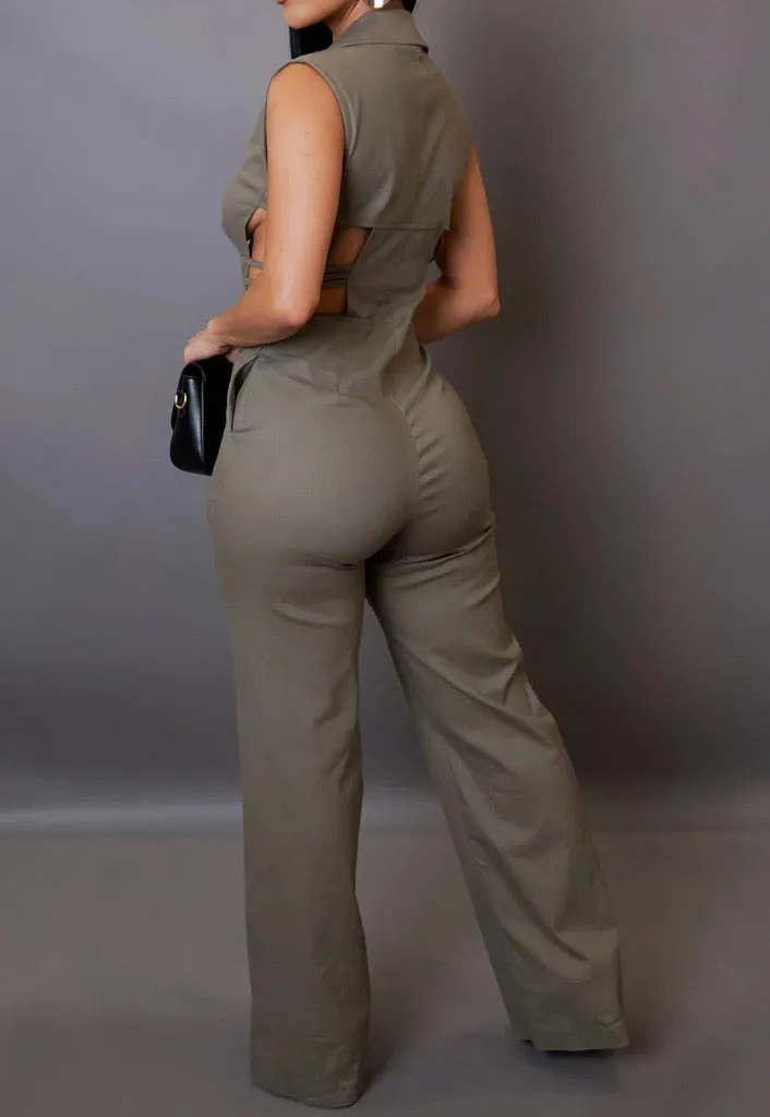 Olive Juice Jumpsuit
