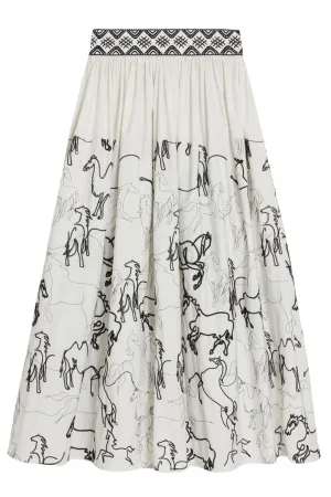 Ombretta Skirt | Wild Horse Embroidery