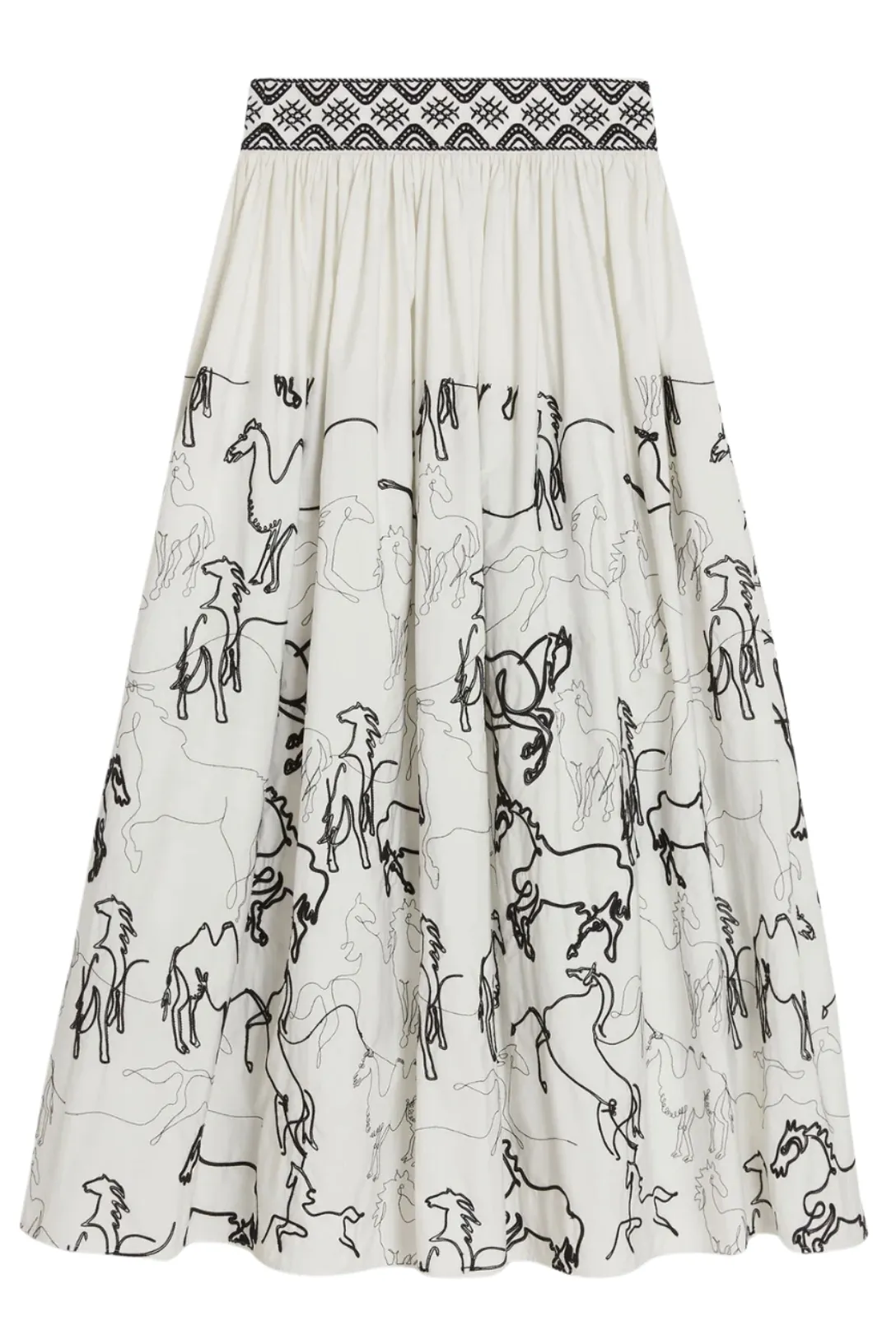 Ombretta Skirt | Wild Horse Embroidery