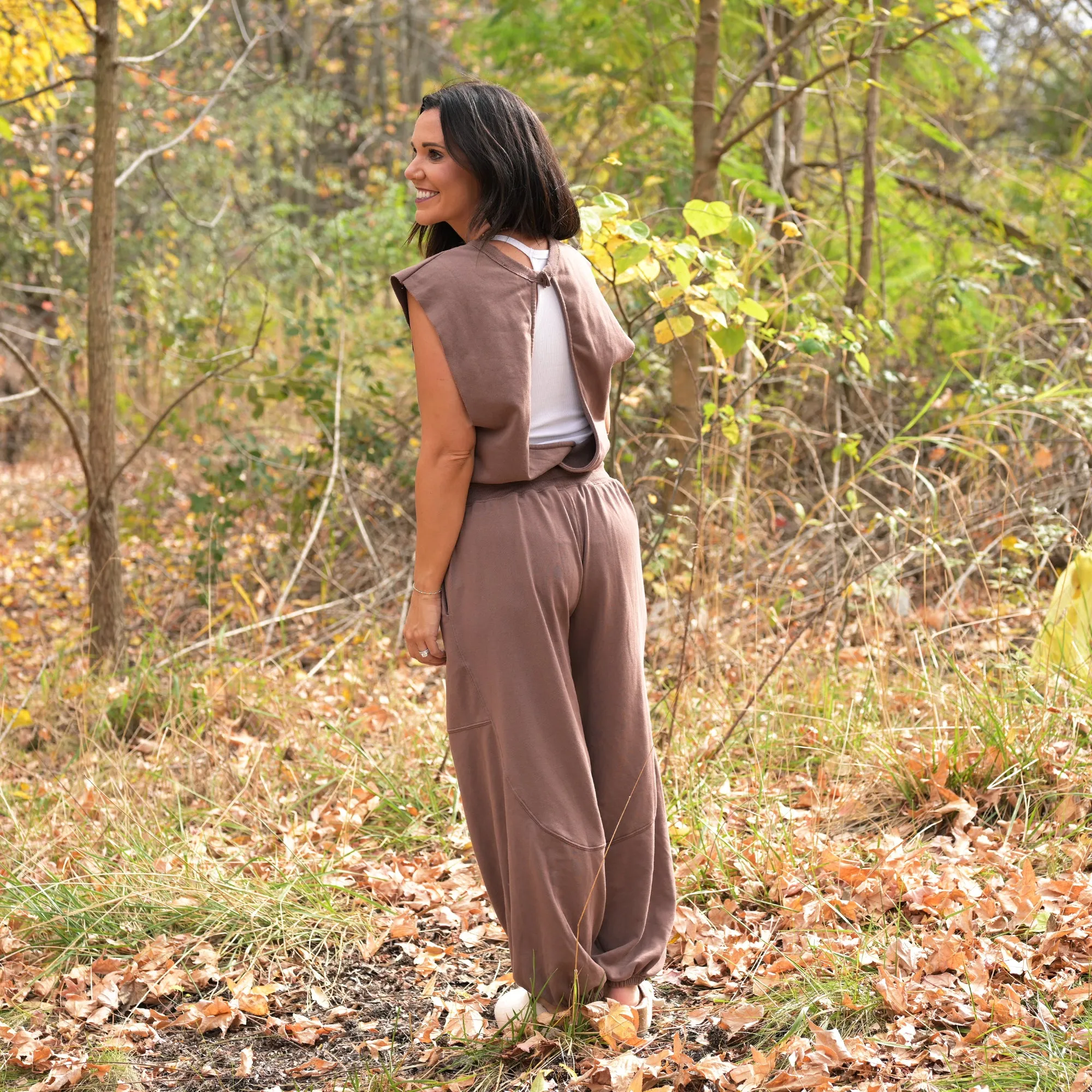 Open Back Jumpsuit