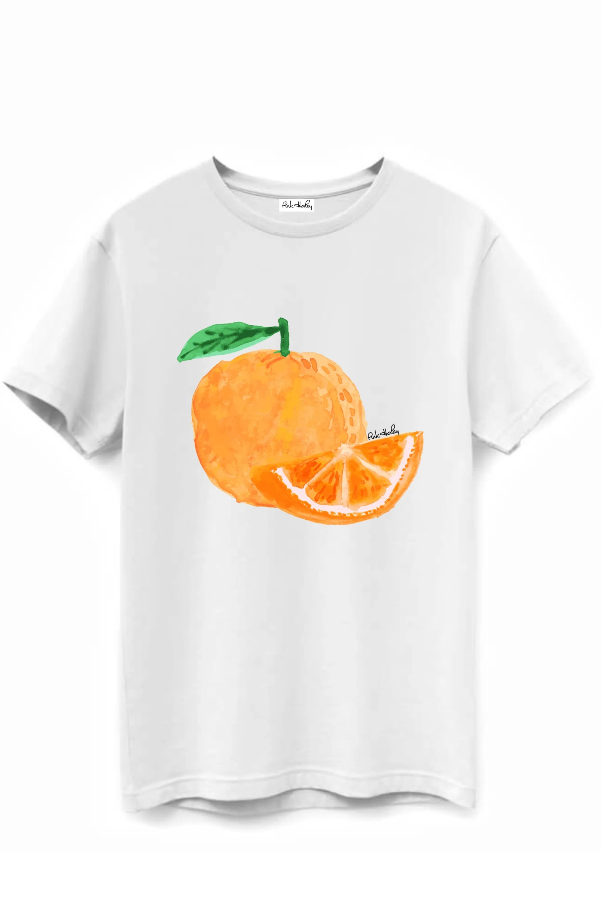 Orange Supima Cotton T-Shirt