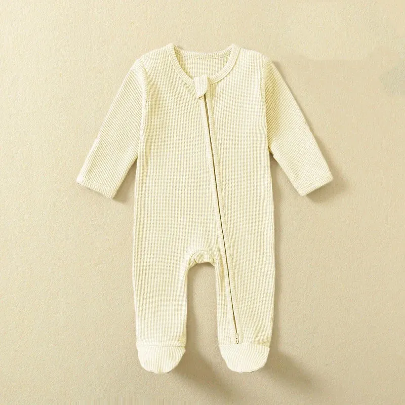 Organic Waffle Knit Onesies
