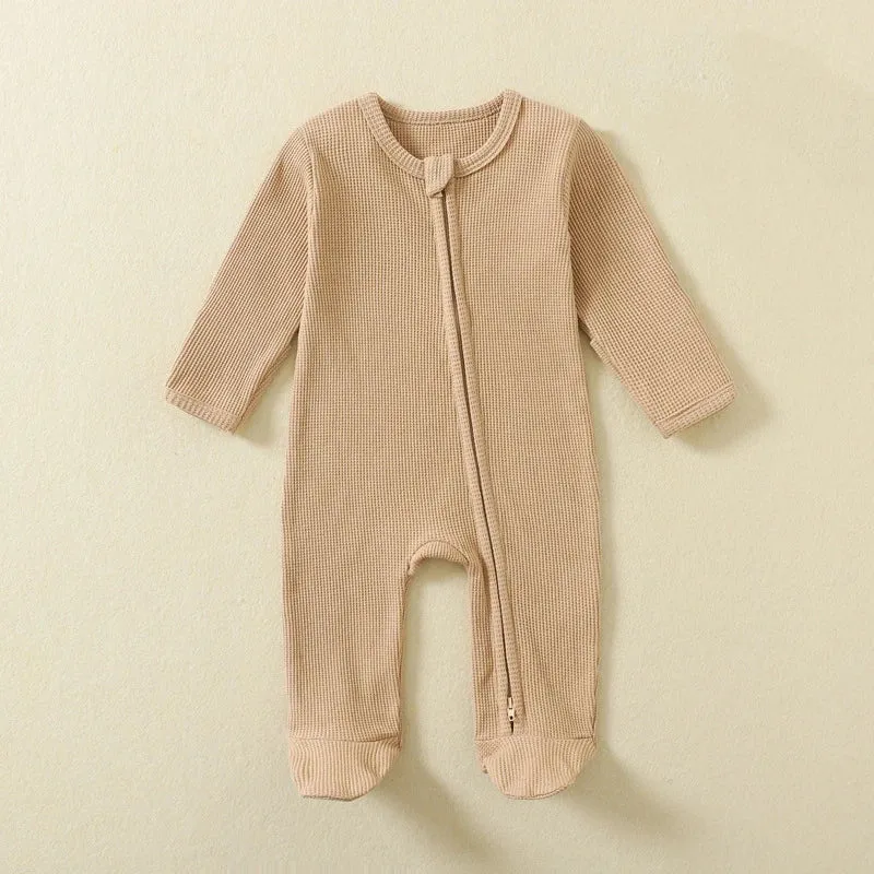 Organic Waffle Knit Onesies
