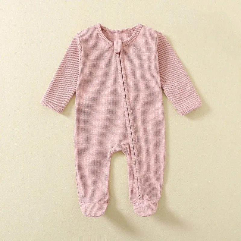 Organic Waffle Knit Onesies
