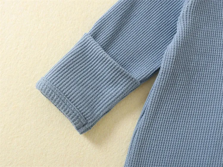 Organic Waffle Knit Onesies