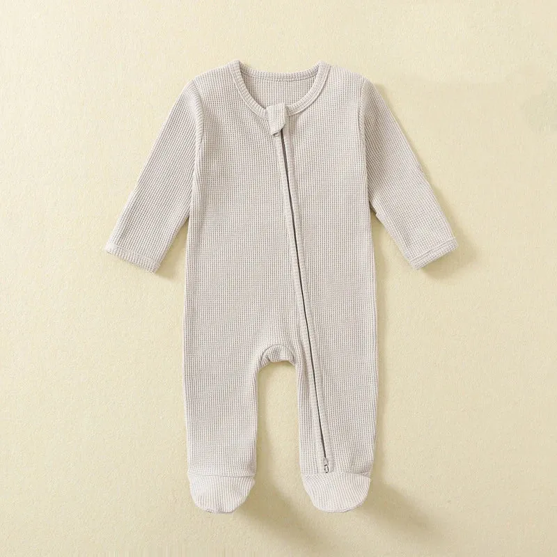 Organic Waffle Knit Onesies