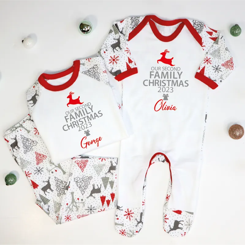 Our Second Family Christmas Pyjamas