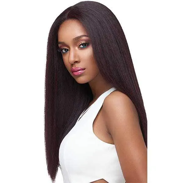 Outre Synthetic Swiss X Lace Front Wig - VIXEN BLOW OUT STRAIGHT (4 Way Part Cap Construction)