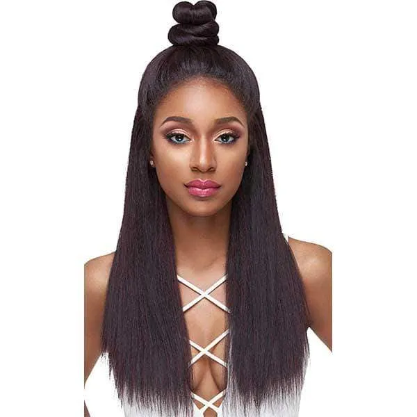 Outre Synthetic Swiss X Lace Front Wig - VIXEN BLOW OUT STRAIGHT (4 Way Part Cap Construction)