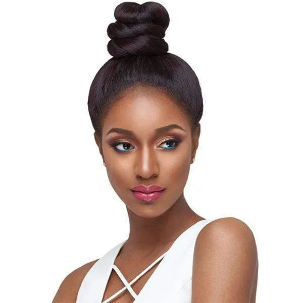 Outre Synthetic Swiss X Lace Front Wig - VIXEN BLOW OUT STRAIGHT (4 Way Part Cap Construction)