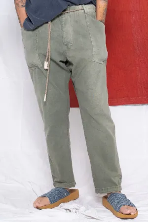 P38 Hemp & Organic Cotton Sunfaded Olive Army