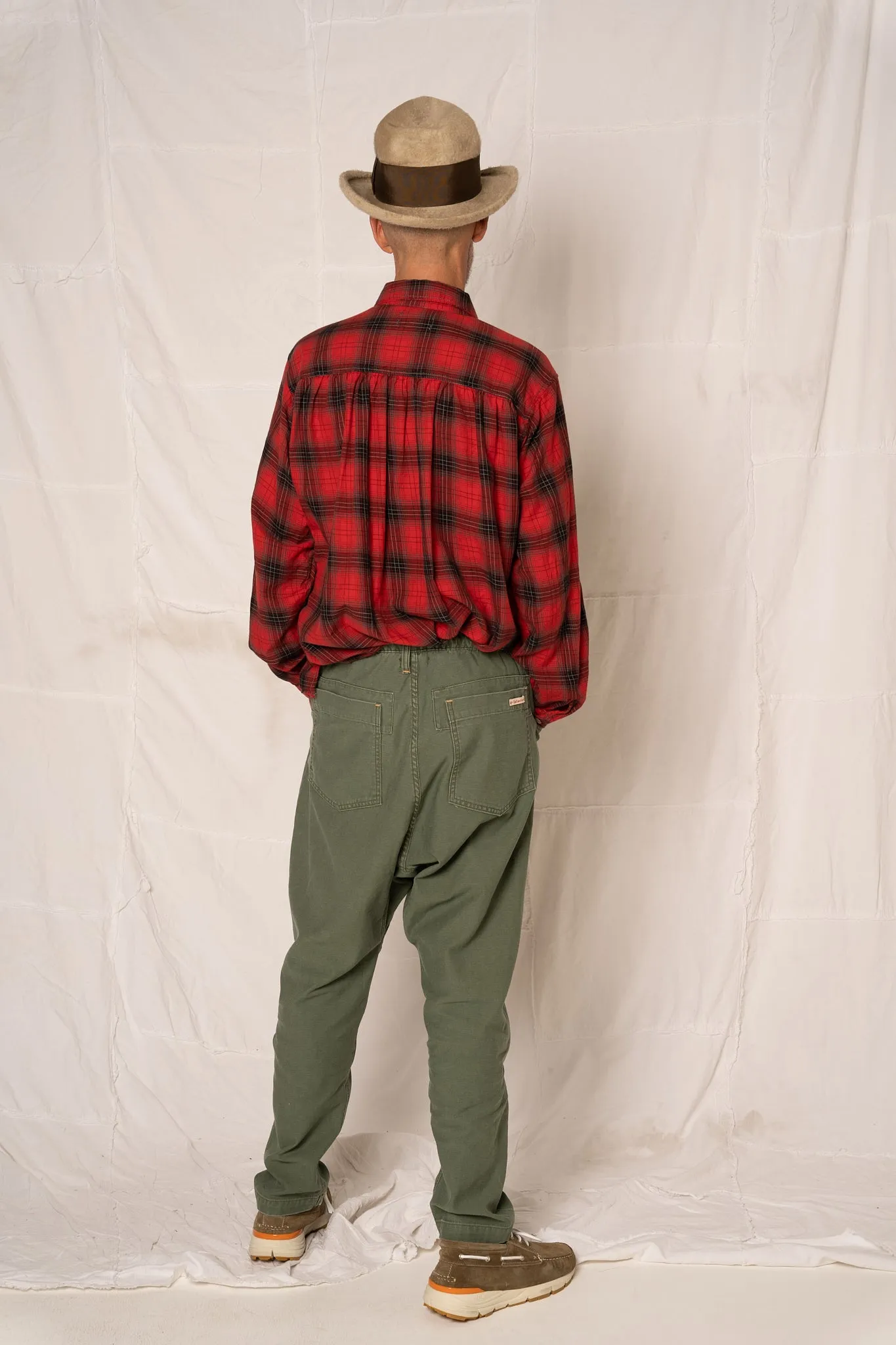 P63 Fatigue Army Cotton Sateen Heavy Stonewashed