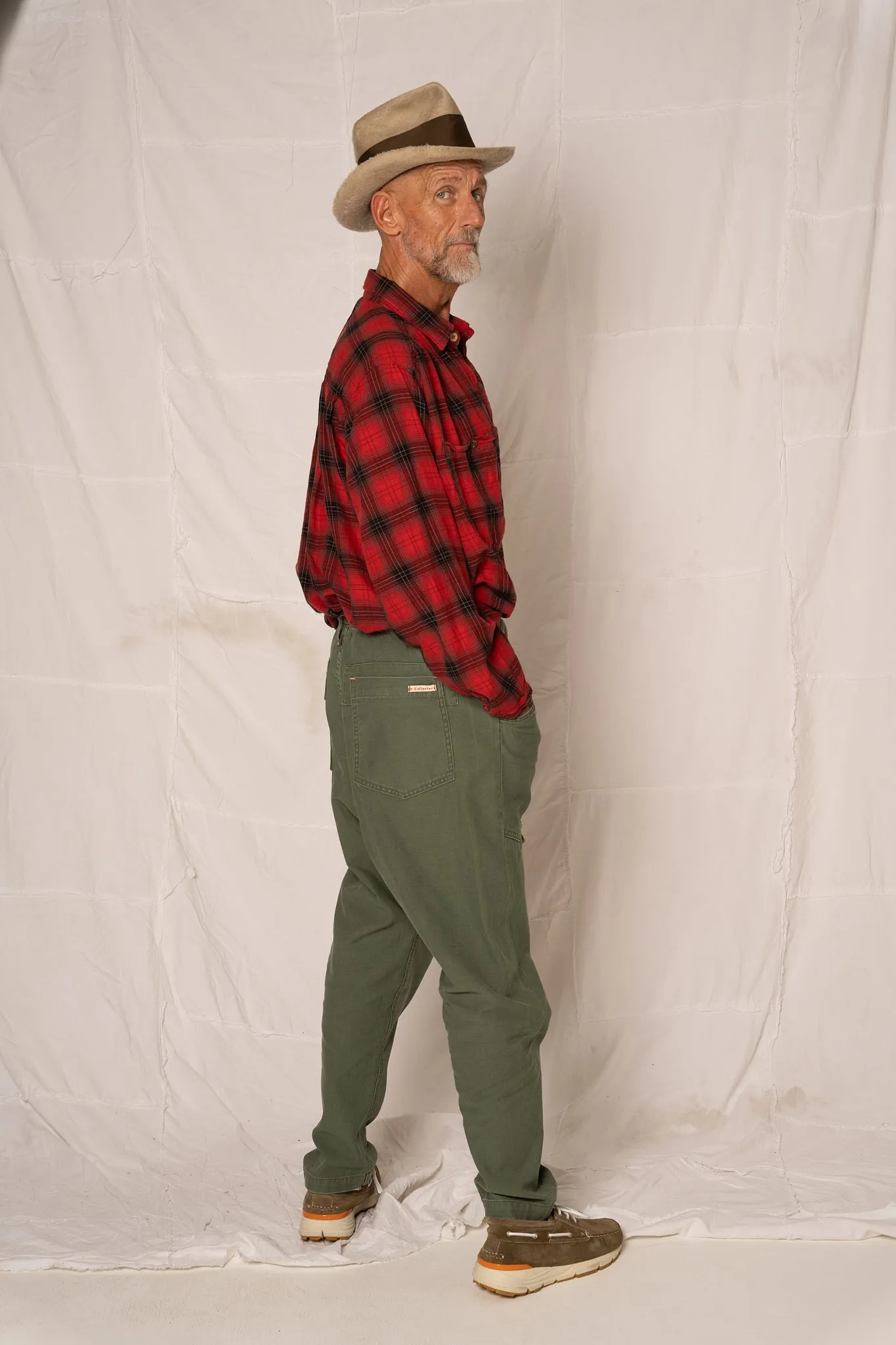 P63 Fatigue Army Cotton Sateen Heavy Stonewashed