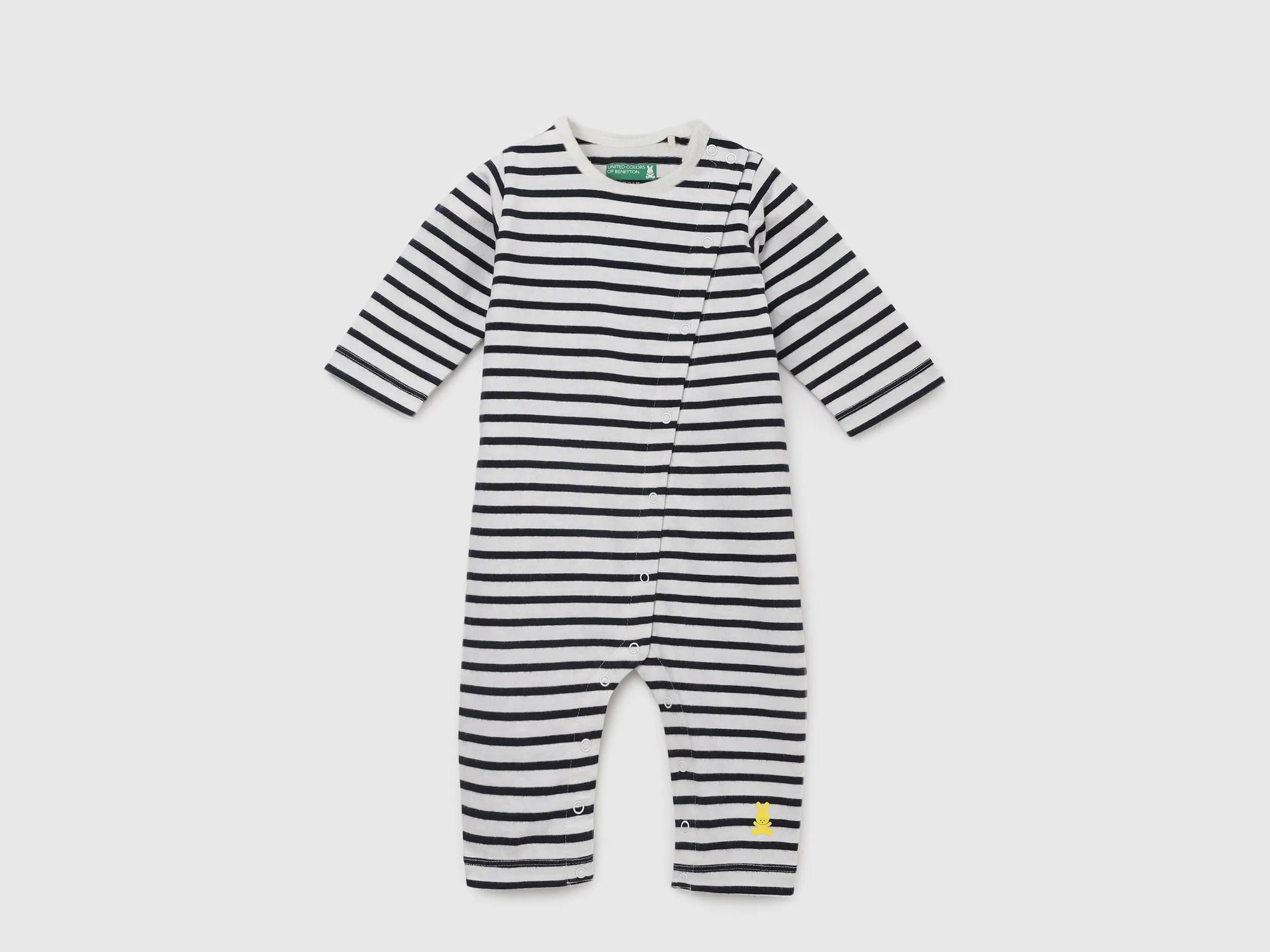 Pack of 2 100% Cotton Round Neck Full Sleeves Baby Rompers