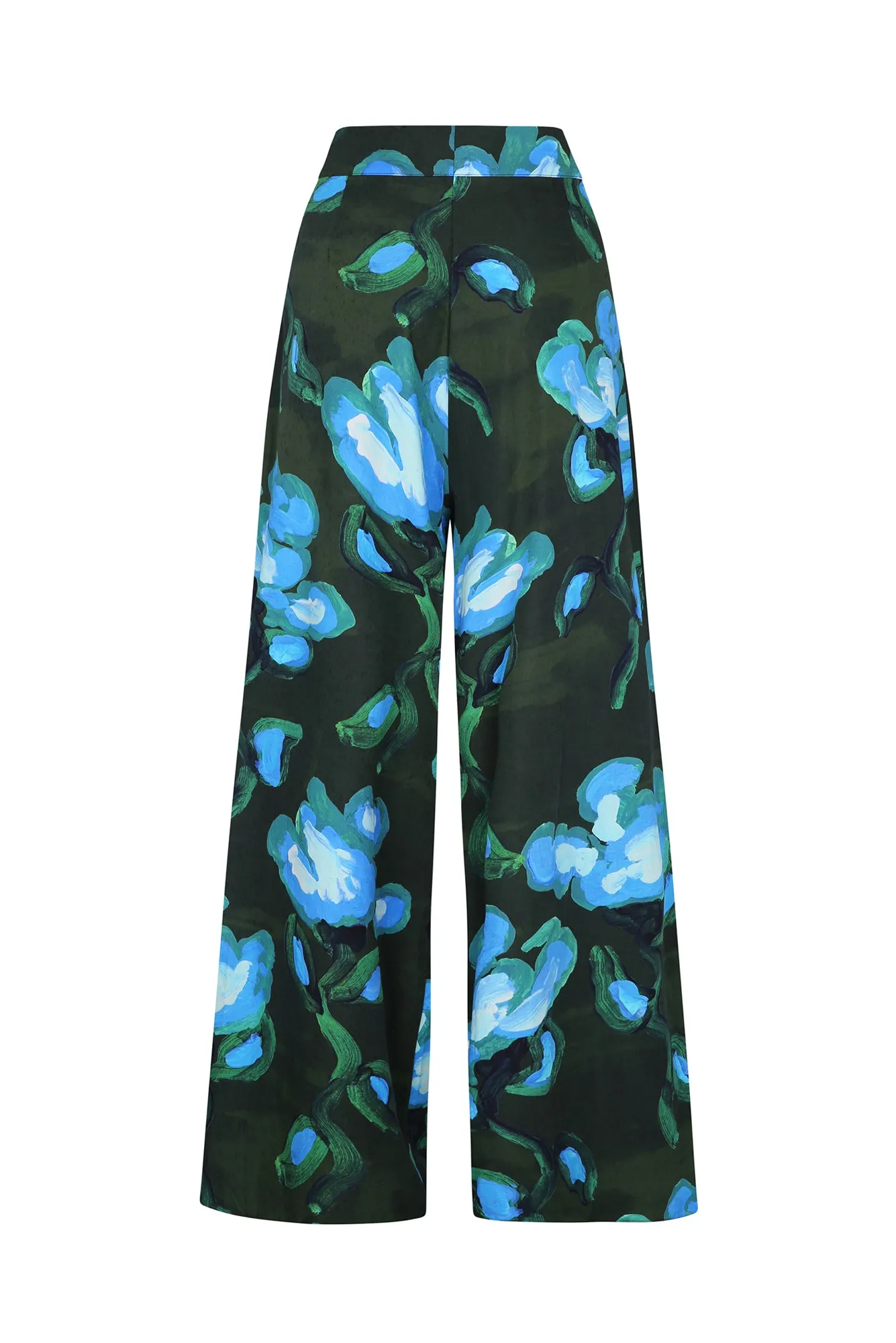 PANCA PANTS IN RECUERDOS VERDE PRINT