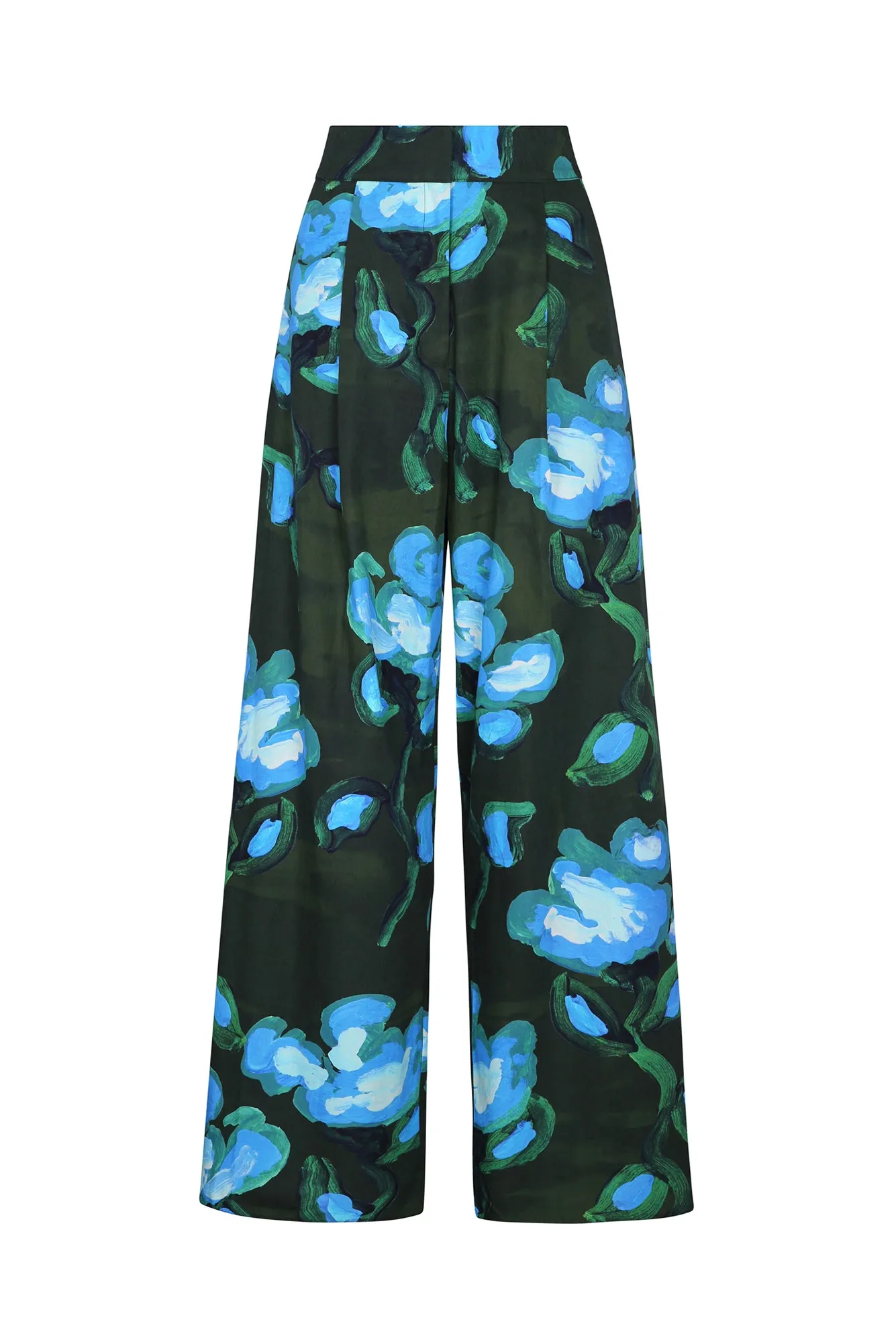 PANCA PANTS IN RECUERDOS VERDE PRINT