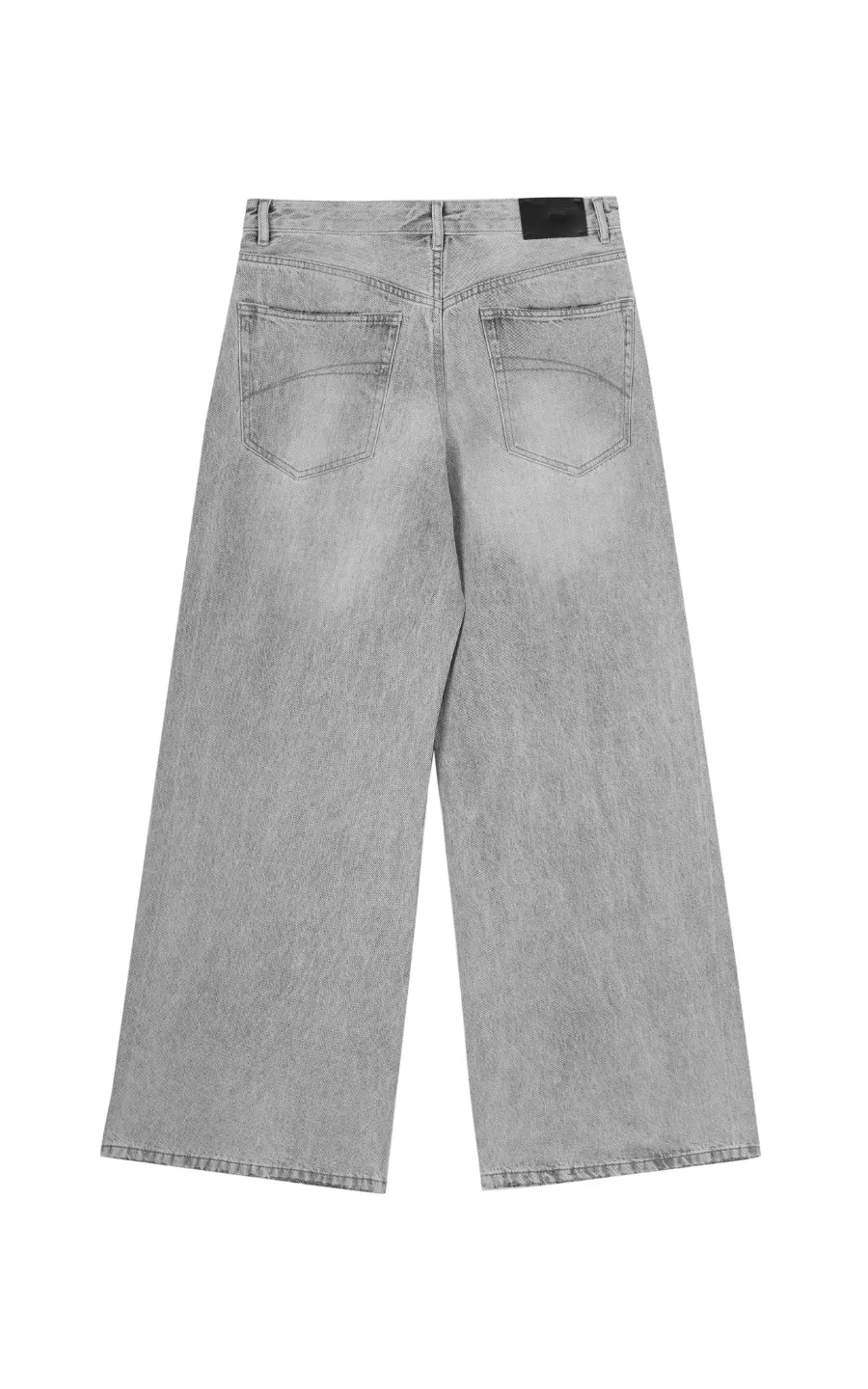 Pants / JNBY Washed Full-Length Cotton Jeans
