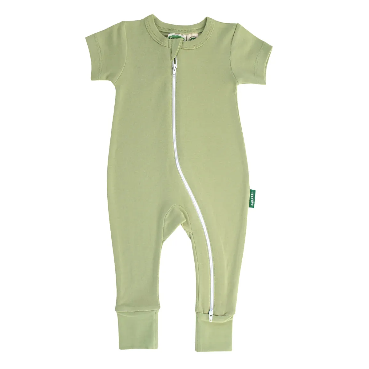 Parade Organics - Short Sleeve Romper (Fern)
