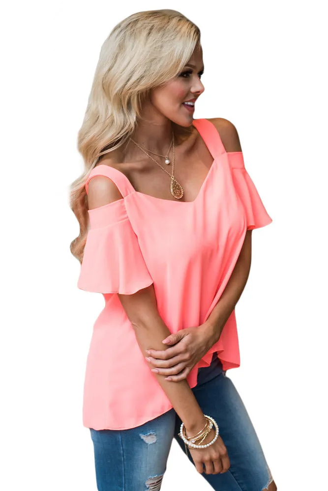 Paula Open Shoulder Top