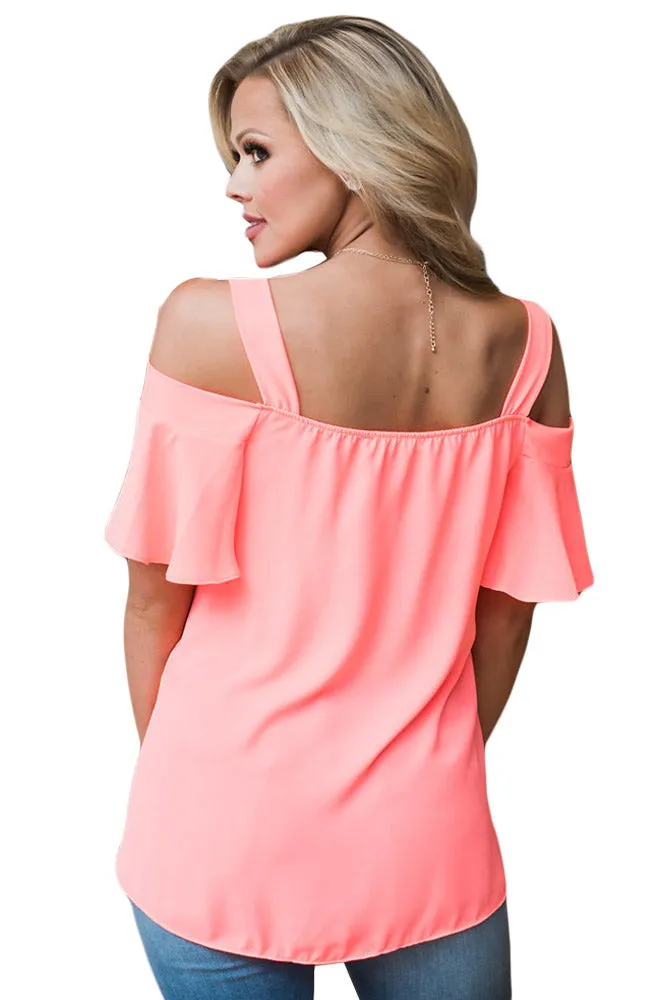 Paula Open Shoulder Top