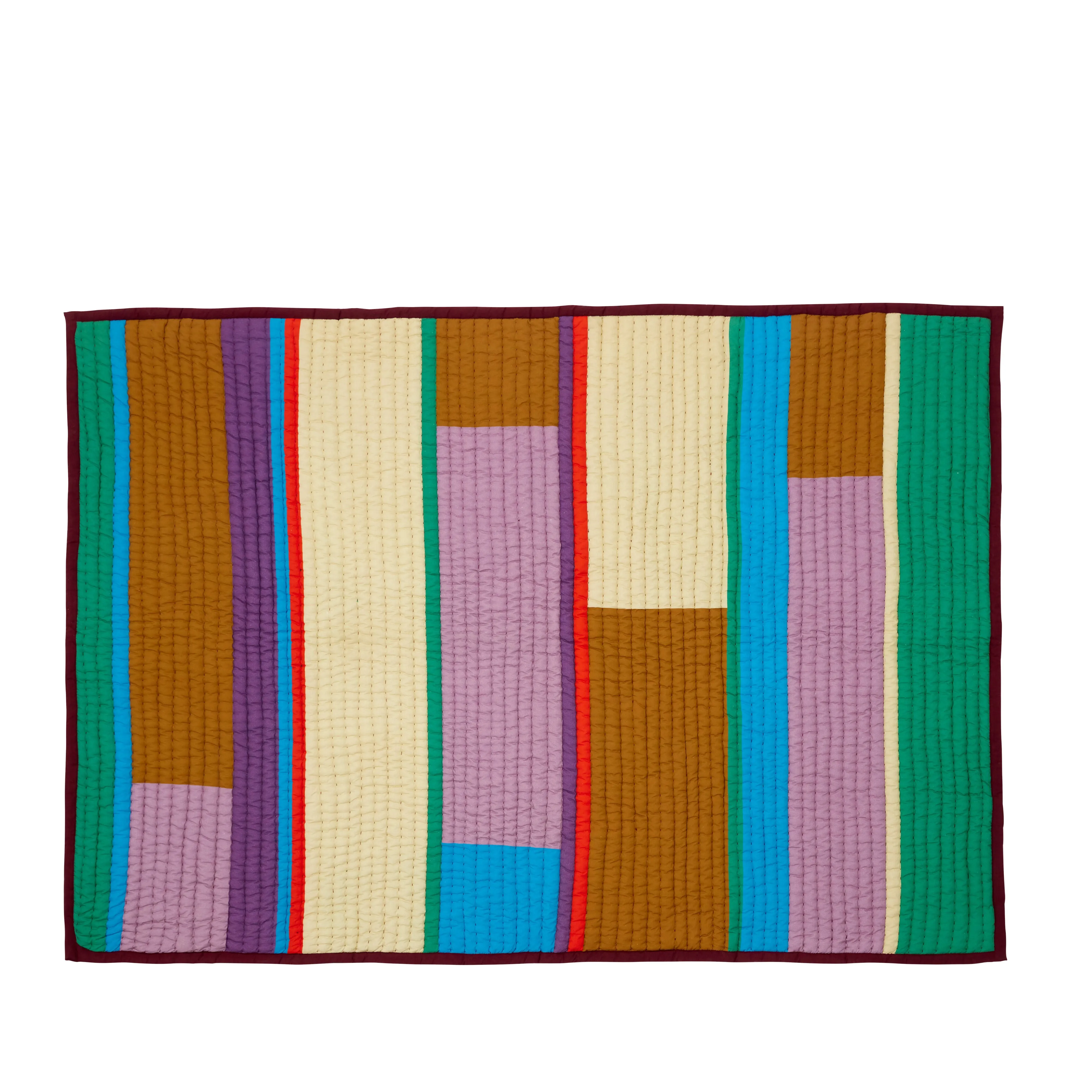 Pavilion Plaid Block Quilt Throw