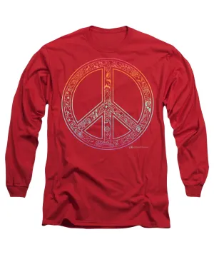 Peace Sign - Long Sleeve T-Shirt