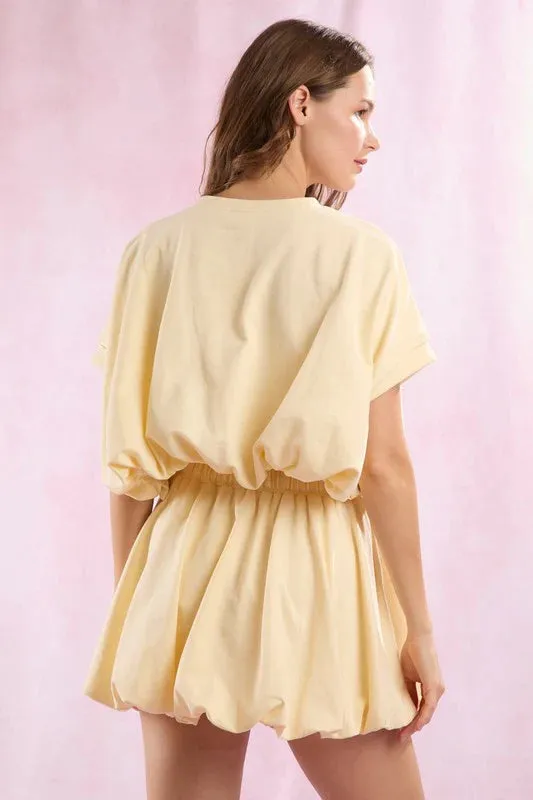 Pearl Skort Set- yellow