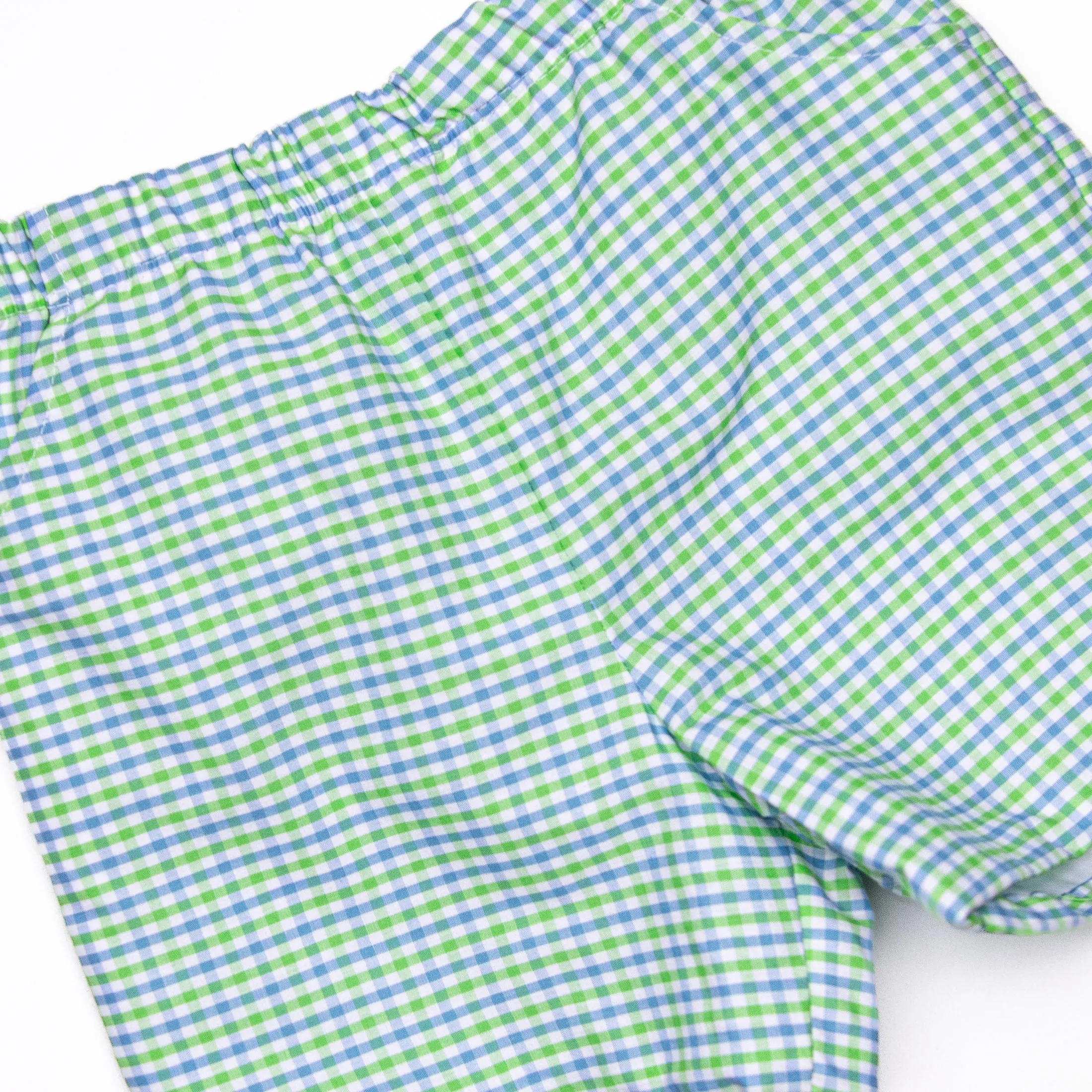 Perfectly Plaid Short Set, Green