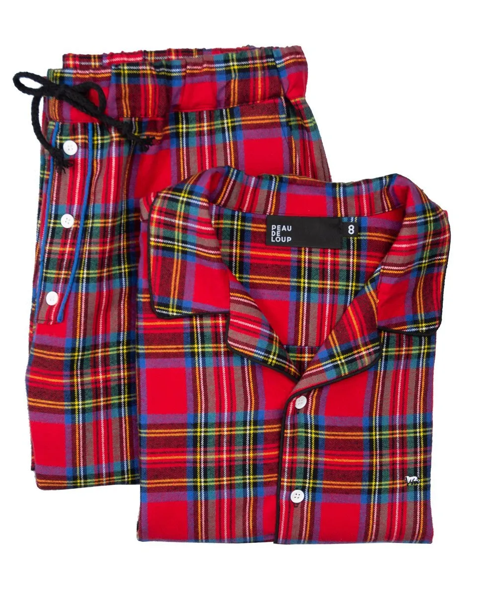 Perseus Flannel PJ Top