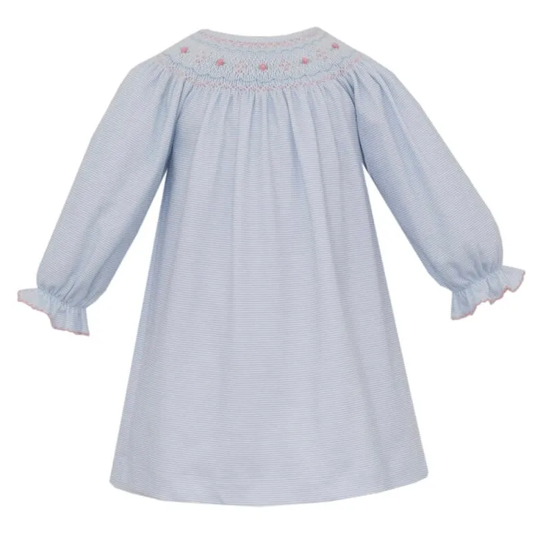 Petit Bebe Smocked Dress - Blue