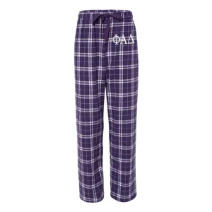 Phi Alpha Delta Flannel Pants