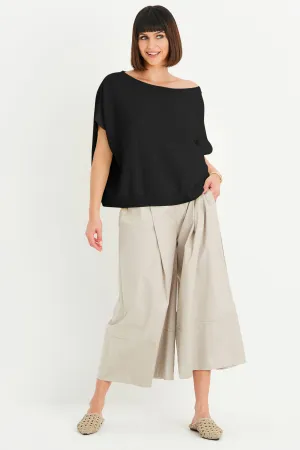 Pima Cotton Waffle Knit-Tee