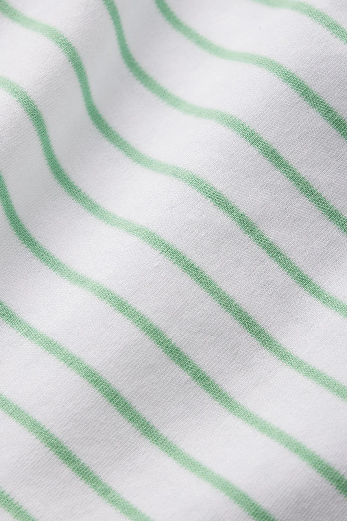 Pima Long-Long Set in Clover Leaf Rowing Stripe