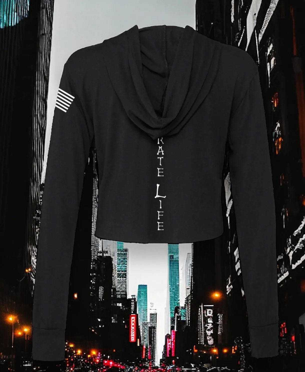 Pirate Life Woman's Crop Hoodie
