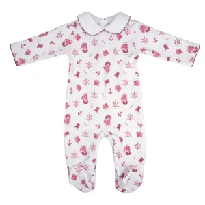 Pirates Pima Cotton Footie Pajamas