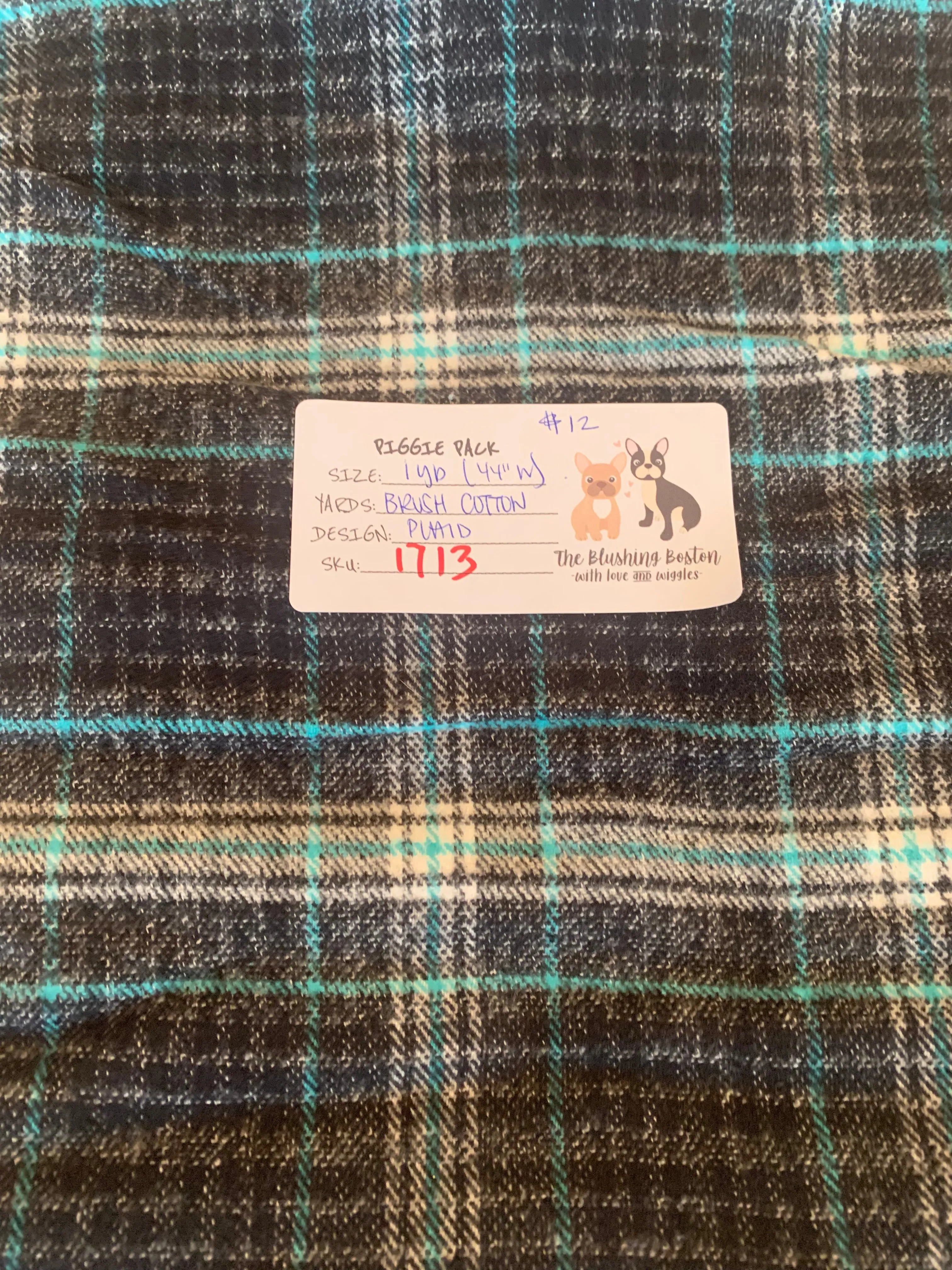 PLAID - BRUSHED COTTON