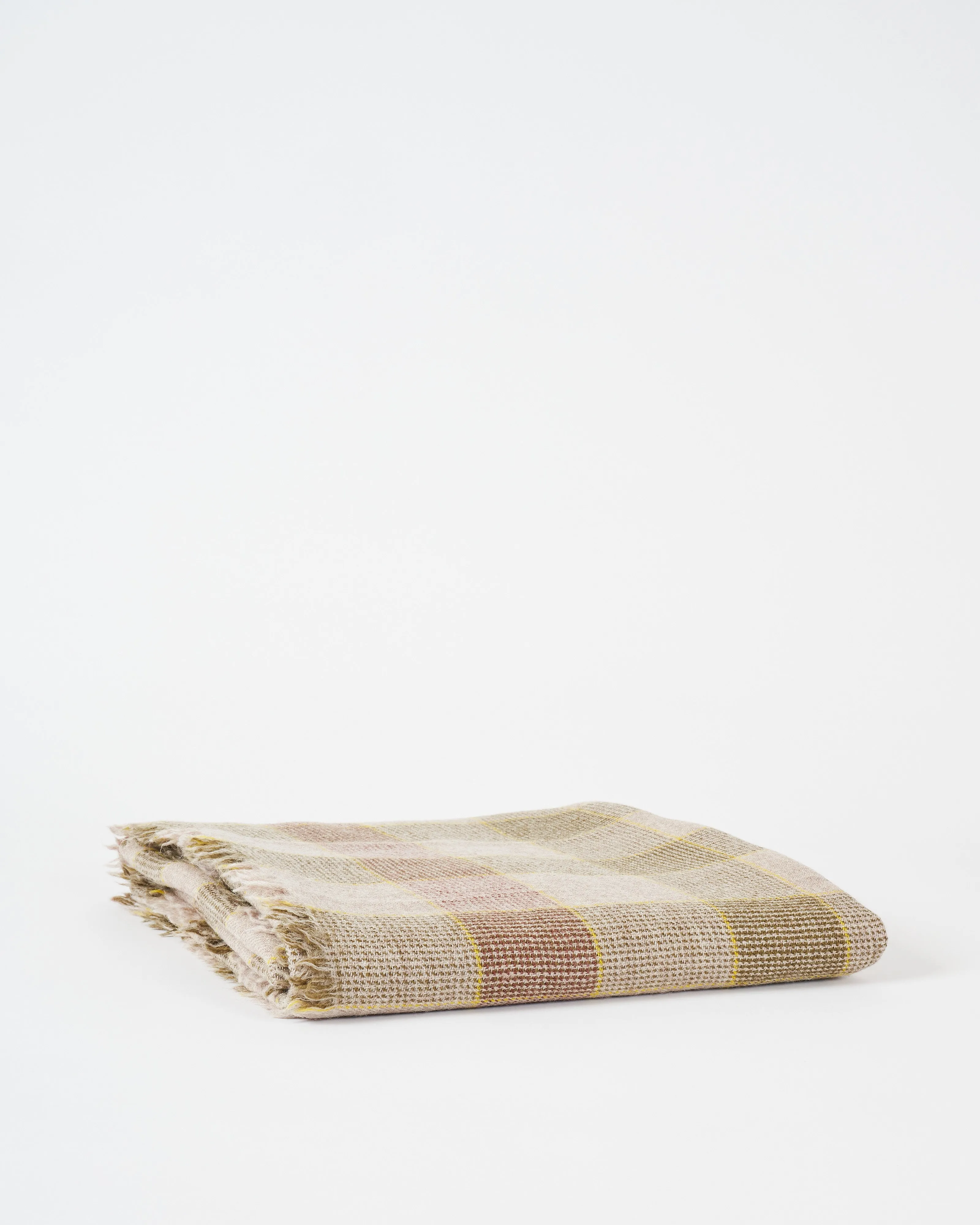 plaid design 56 wool blanket
