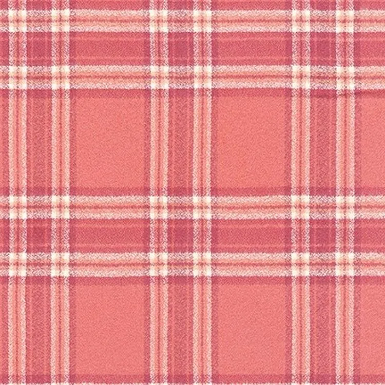 Plaid - Flannel 44" - Brick
