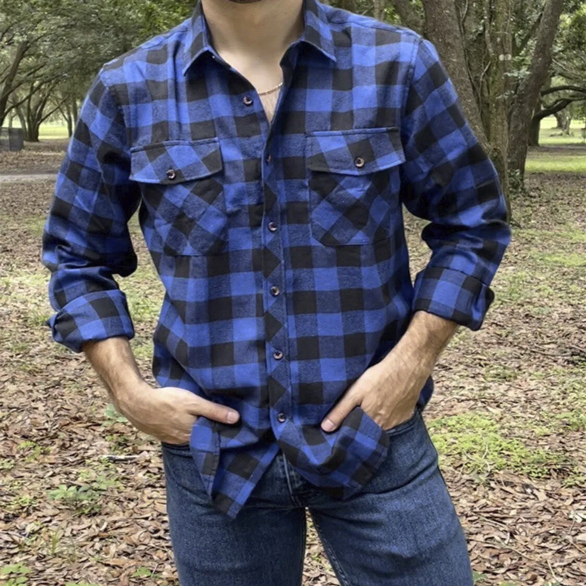 Plaid Flannel Shirt