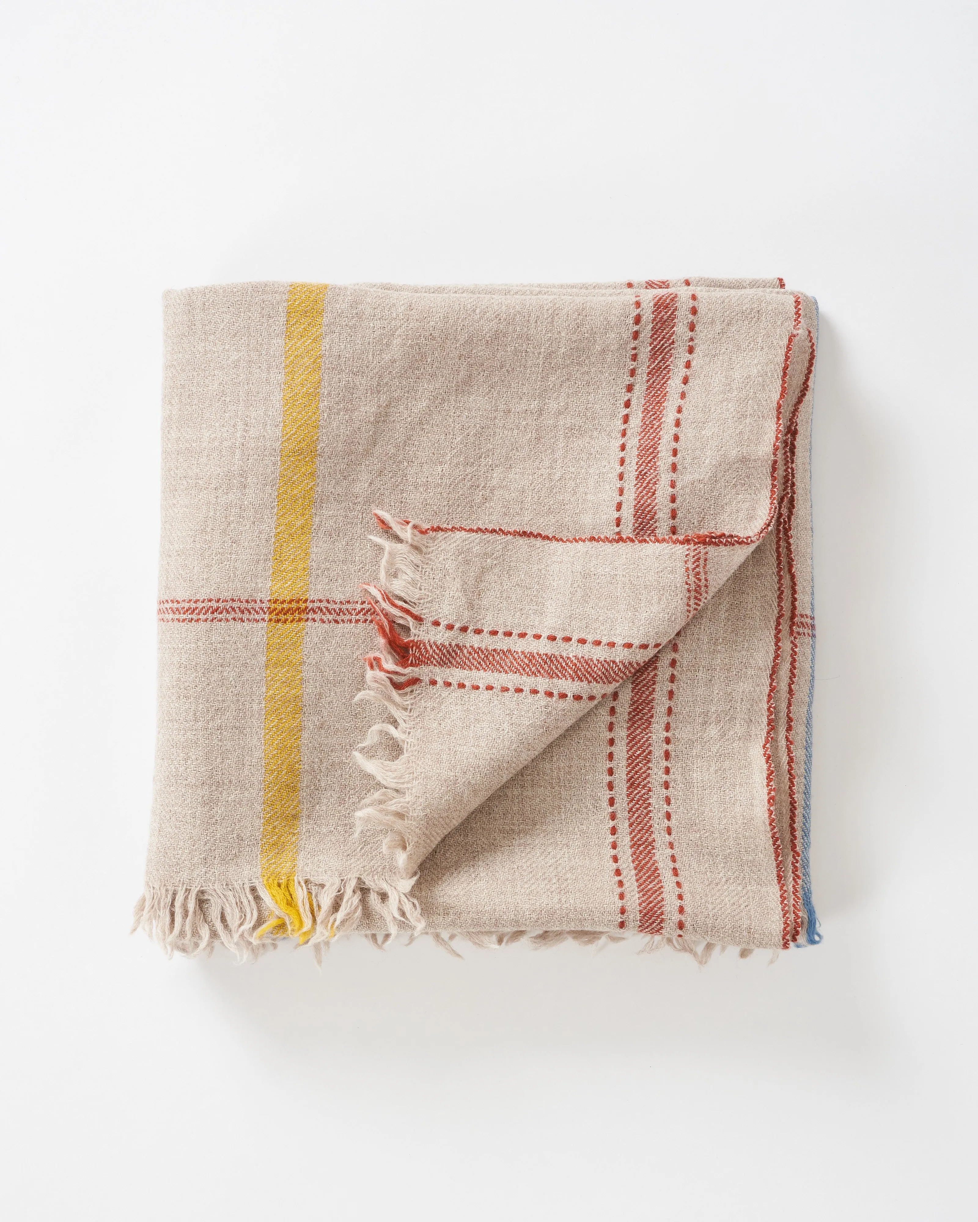 plaid laine 73 blanket