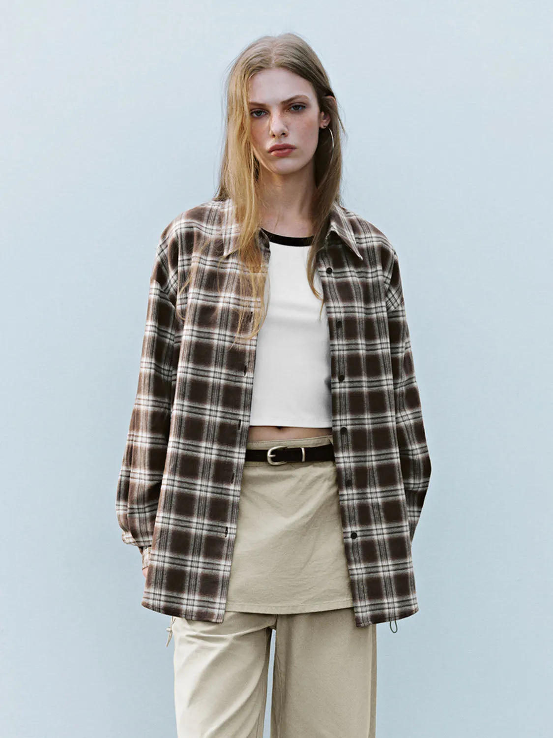 Plaid Long Sleeve Shirts