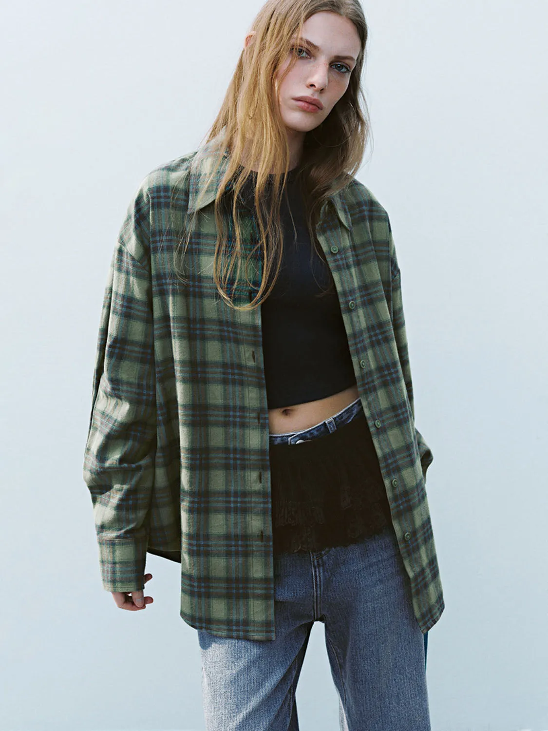 Plaid Long Sleeve Shirts