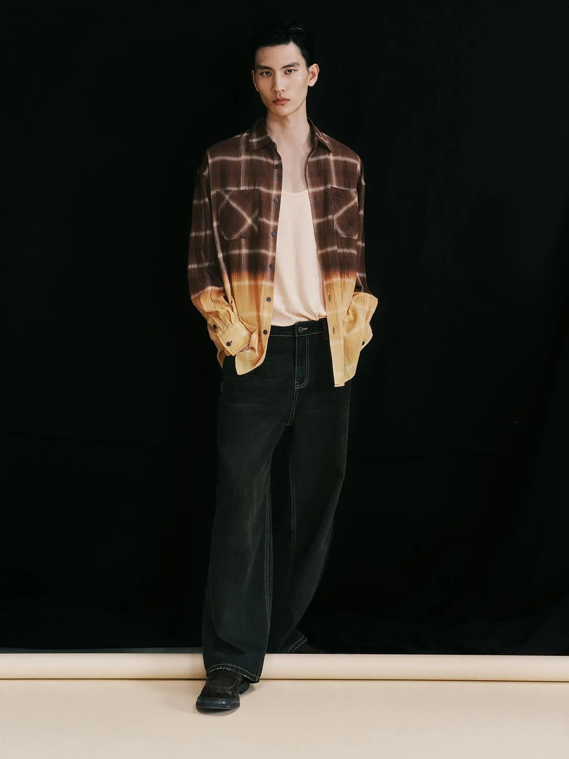 Plaid Long Sleeve Shirts