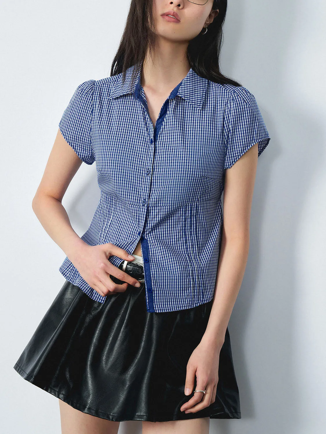 Plaid Short Sleeve Shirts