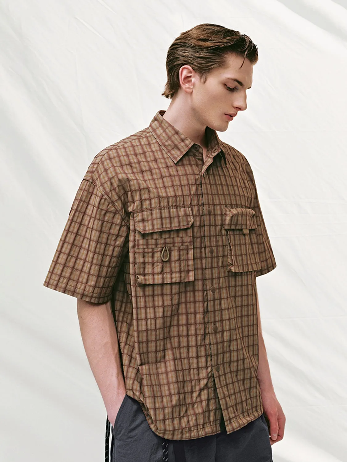 Plaid Short Sleeve Shirts