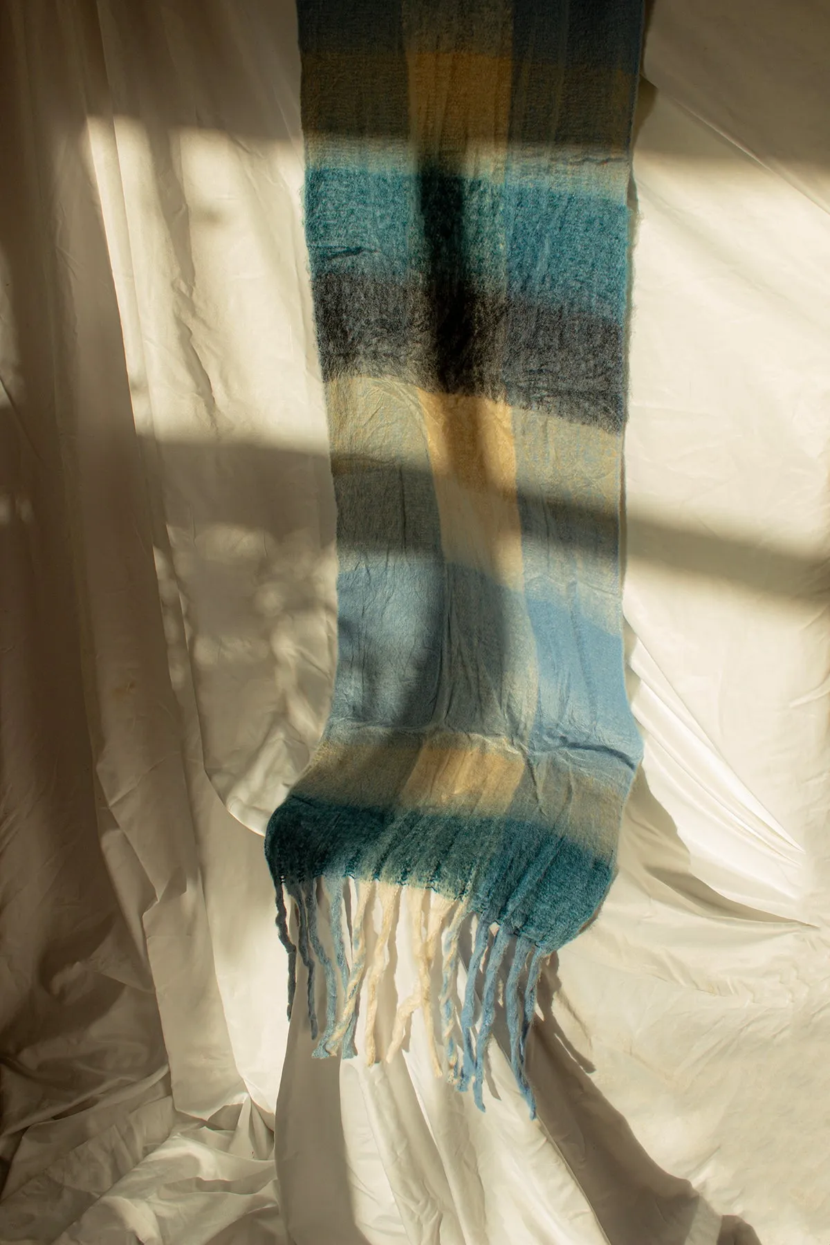 Plaid Warm Wrap Scarf