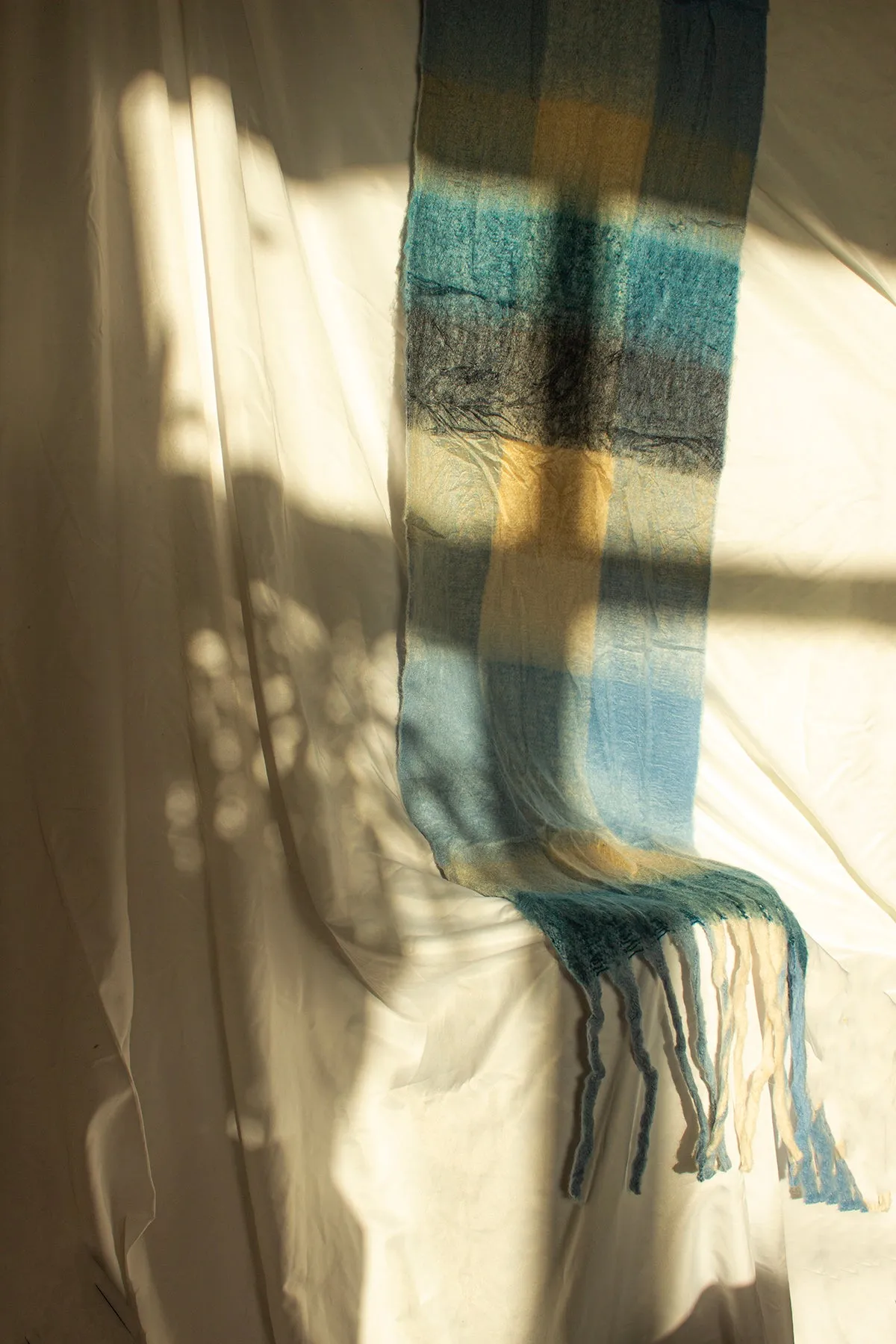 Plaid Warm Wrap Scarf