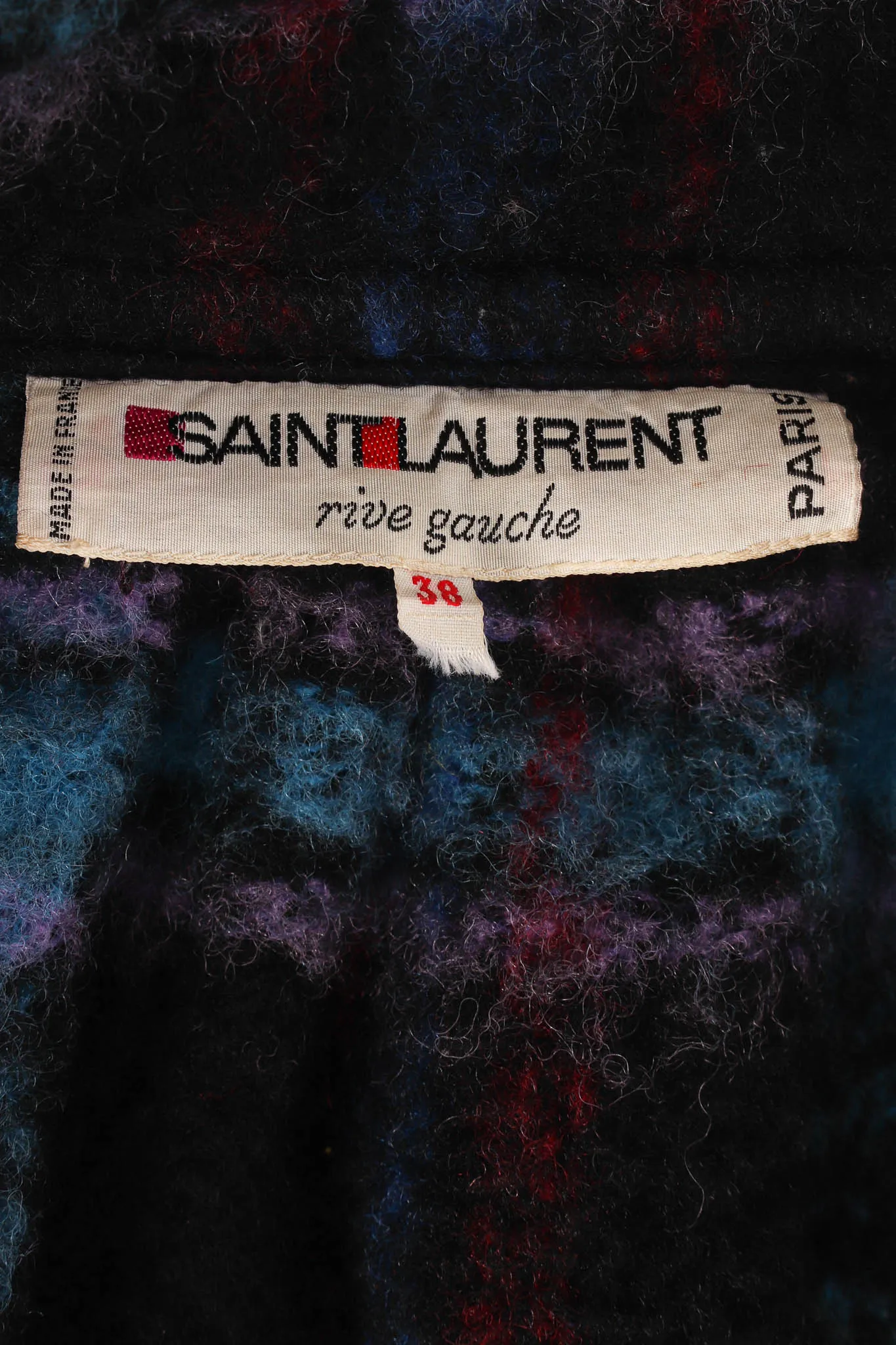 Plaid Wool Coat