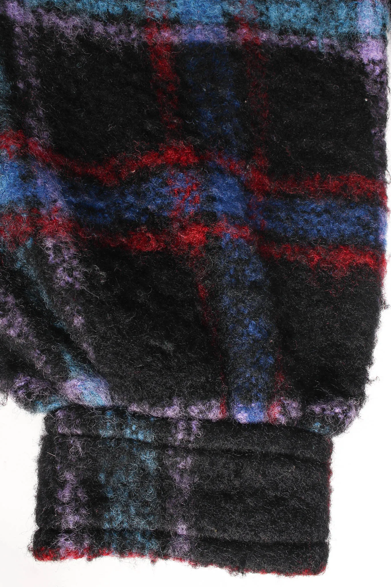 Plaid Wool Coat