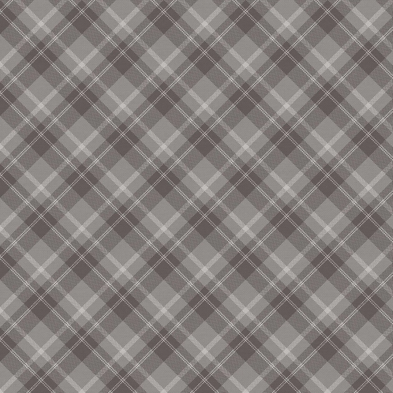 Playful Plaids Medium Grey